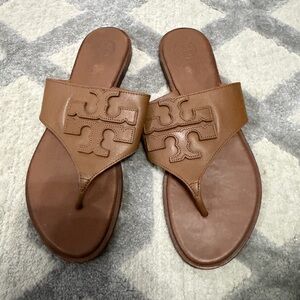 Tory Burch Tan Leather Sandals